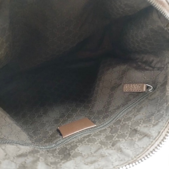 GUCCI Pink Canvas/Leather Handbag 👜 - Picture 7 of 10